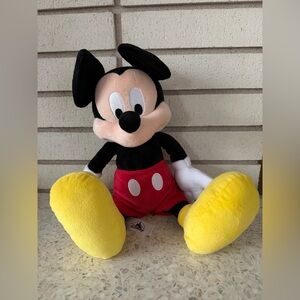 Disney Mickey Mouse 18in. Plush - Black, Red, Yellow